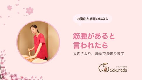 子宮内膜症・子宮筋腫と妊活｜筋腫は大きさより場所・手術と採卵どちらを先にするか｜サクラダ治療室