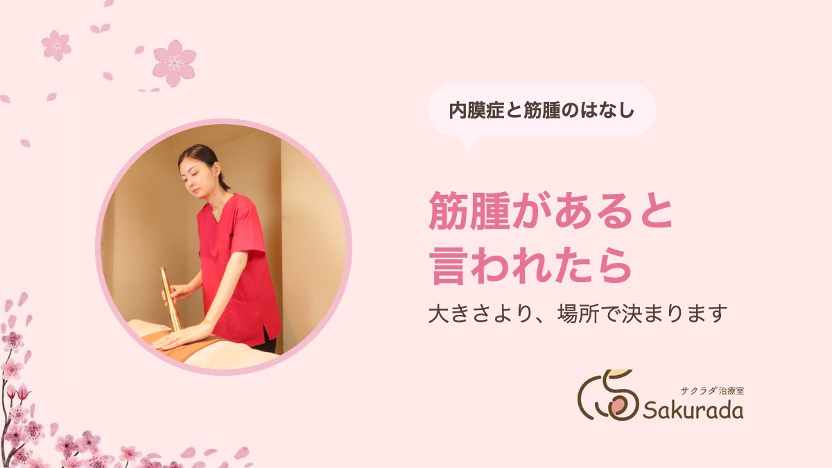 子宮内膜症・子宮筋腫と妊活｜筋腫は大きさより場所・手術と採卵どちらを先にするか｜サクラダ治療室